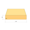 BYGGREGEL G4-2 GRAN 34X170 LPM
