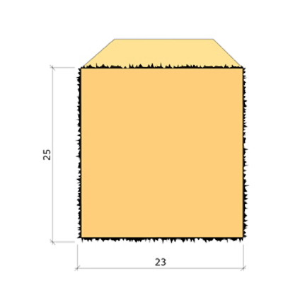 25X23 LÄKT GRAN G4-2 LPM