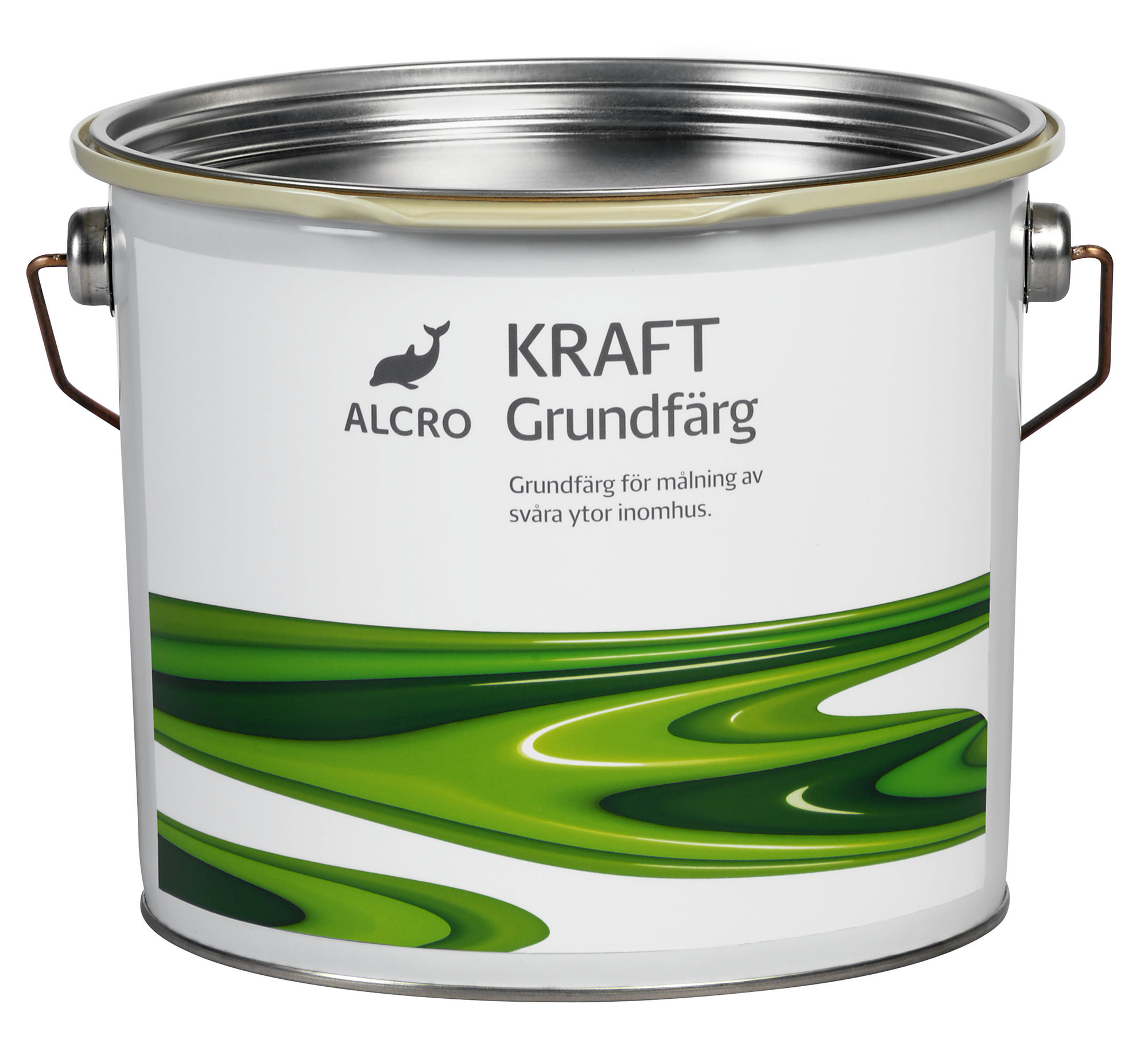 GRUNDFÄRG KRAFT VIT 3L - Alcro