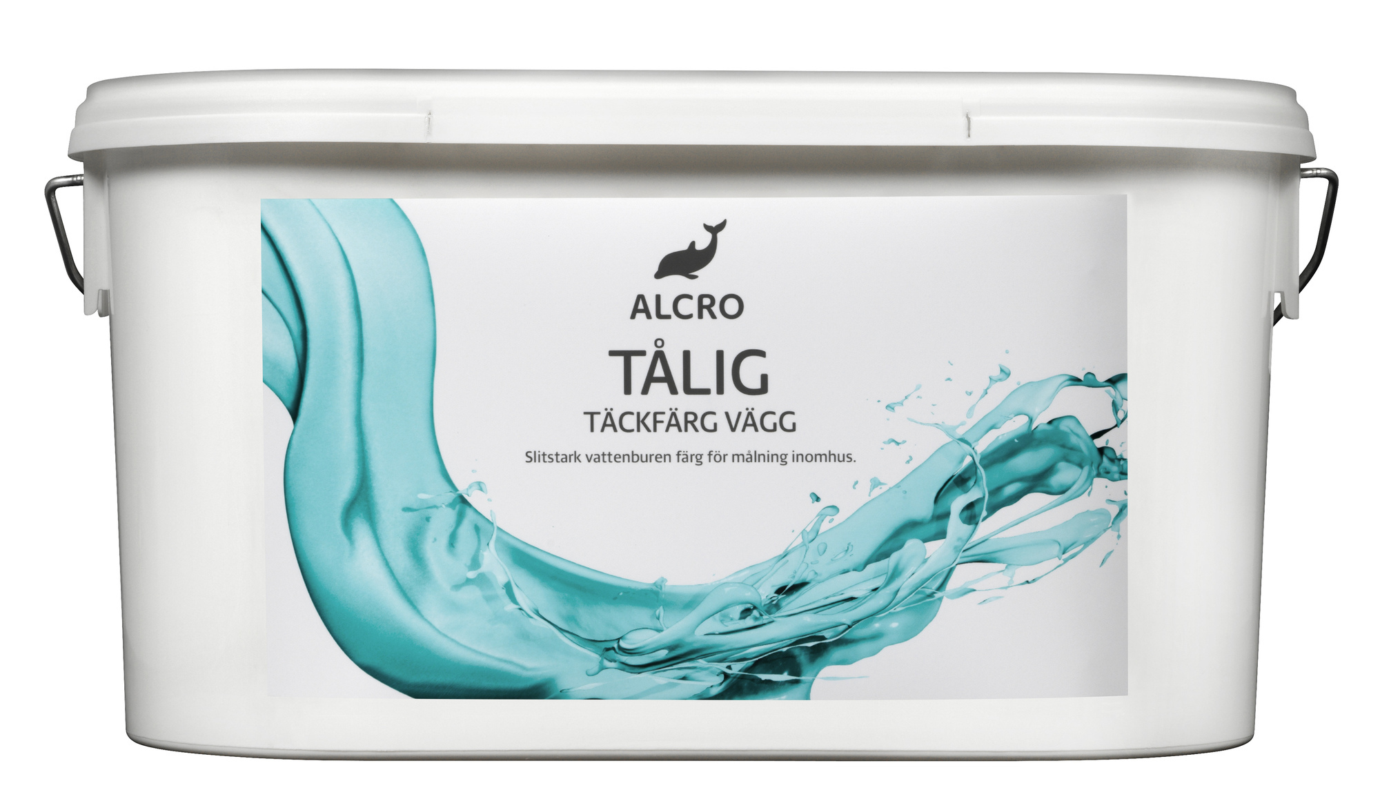 VÄGGFÄRG TÅLIG HALVMATT BAS C 3.6L - Alcro