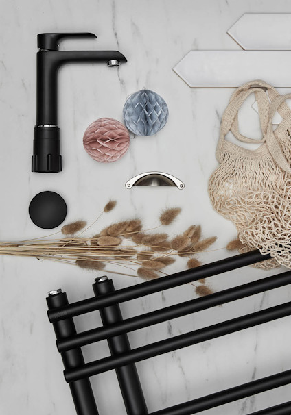 TVÄTTSTÄLLSBLANDARE STUDIO LÅGSVART