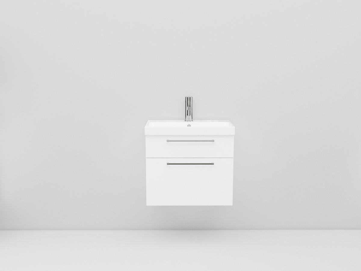 TVÄTTSTÄLLSSKÅP FIX TREND VIT MATT M TVÄTTSTÄLL 550 - Noro