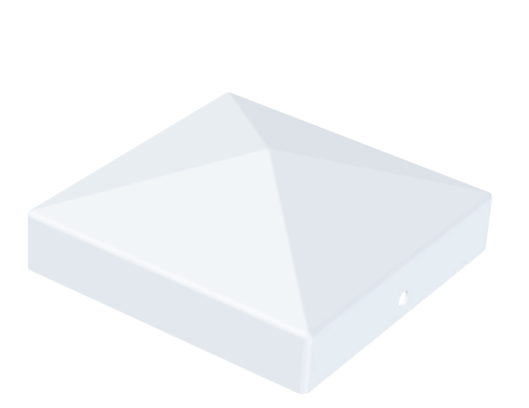 STOLPLOCK VIT 96X96 MM - Jabo