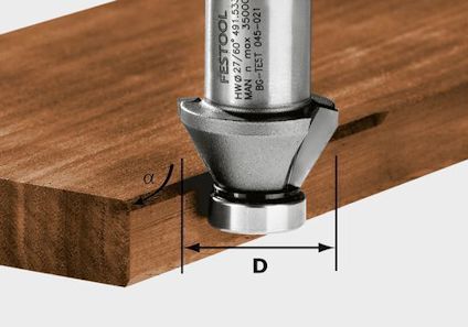 KANTFRÄS HW HW 45°-OFK 500