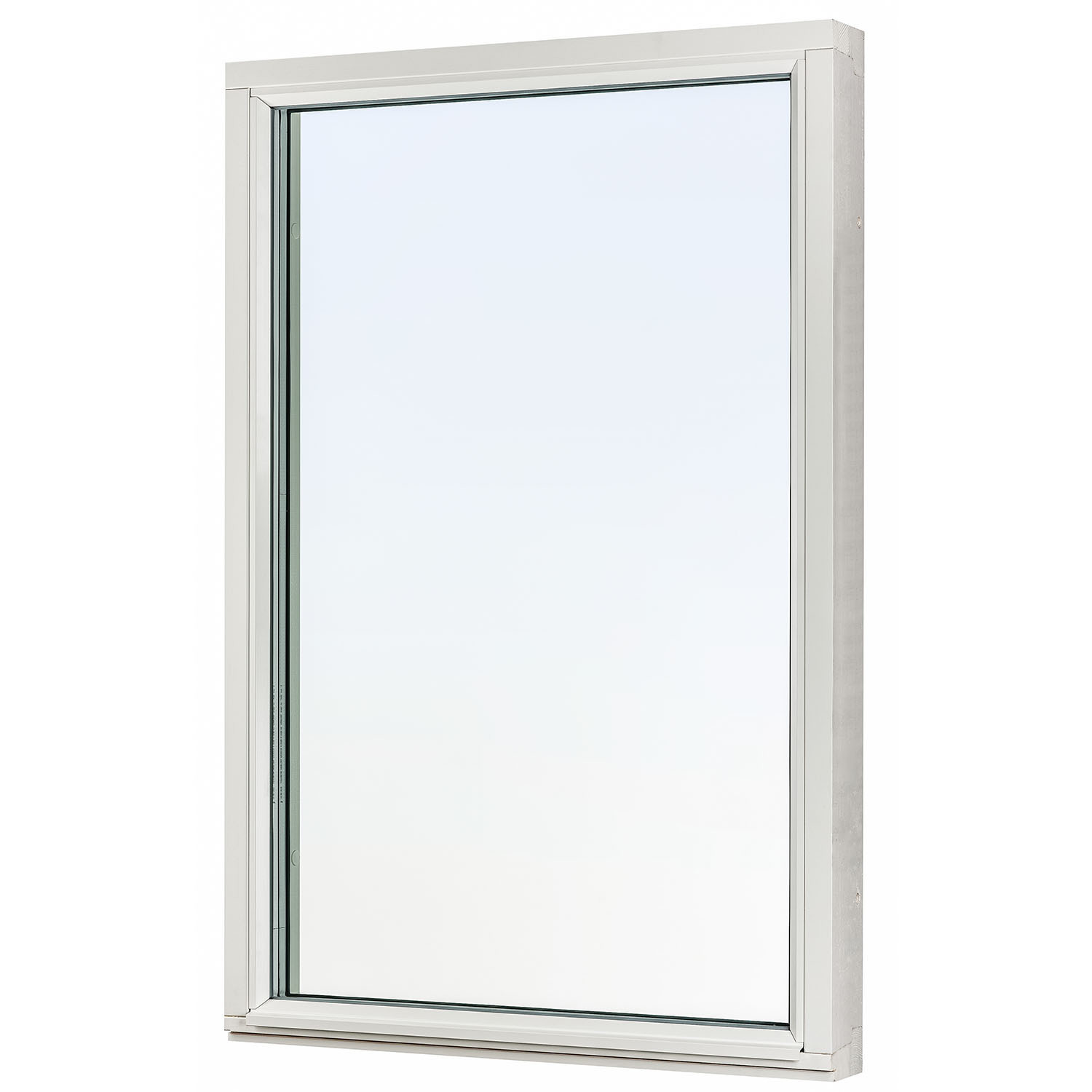 FÖNSTER FAST SP TRÄ 3-GLAS VIT - Svenska Fönster