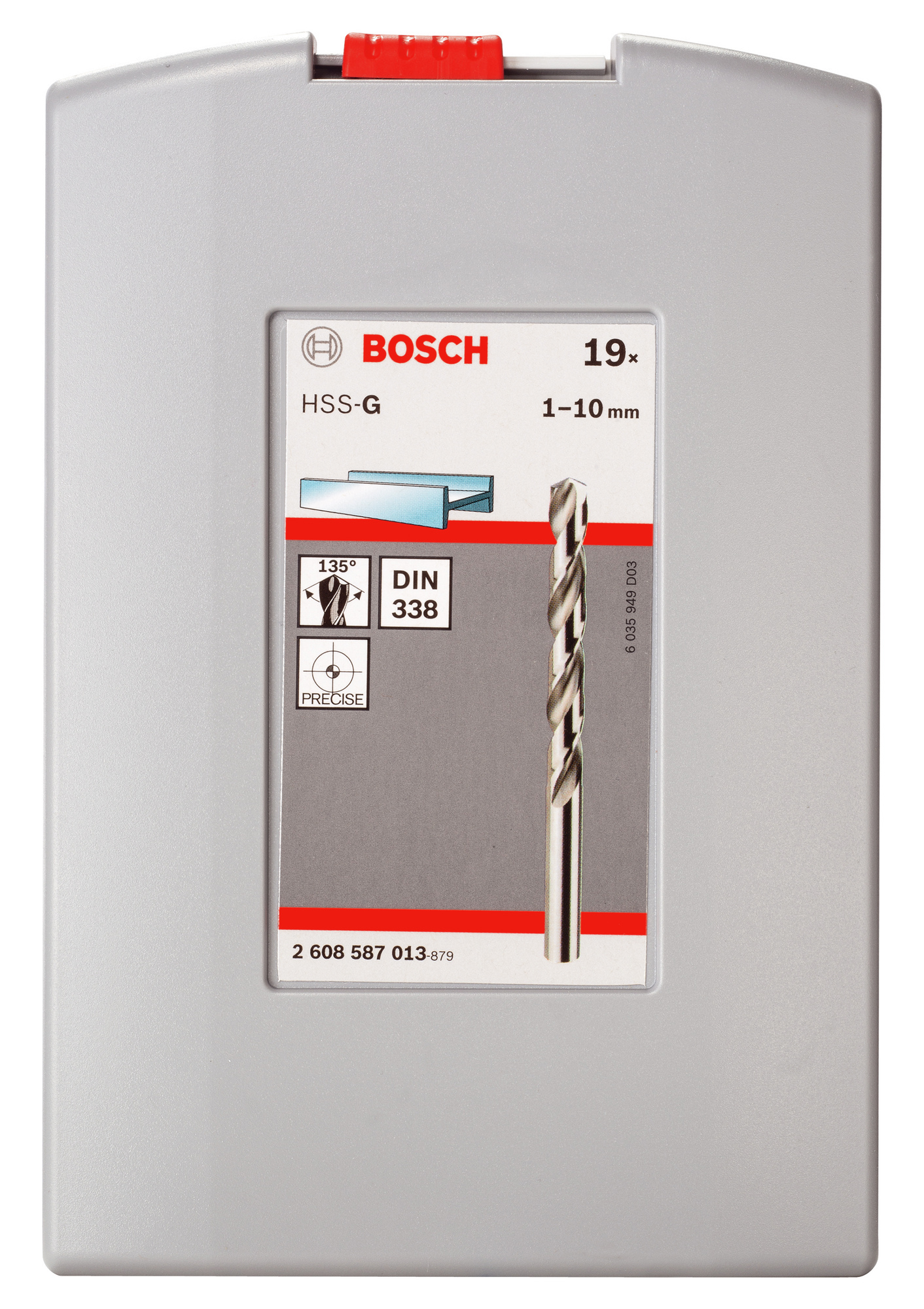 METALLBORRSET HSS-G 19ST - Bosch