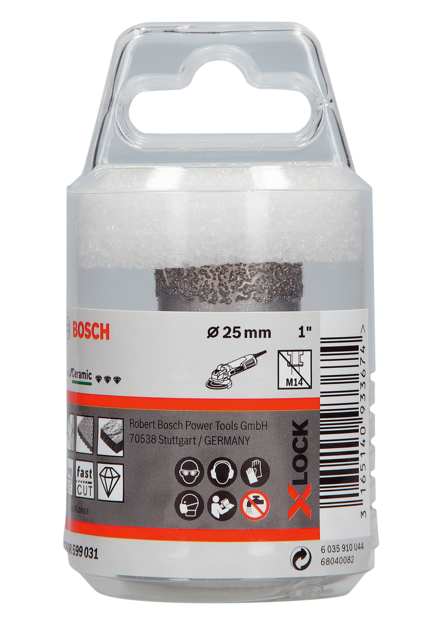 DIAMANTBORR BOSCH X-LOCK BEST FOR CERAMIC DRY SPEED - Bosch