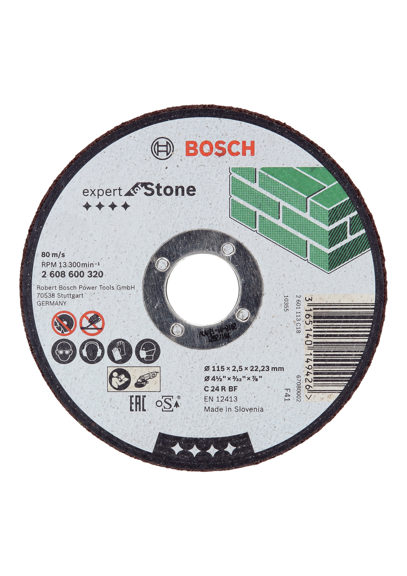 KAPSKIVA BOSCH EXPERT FOR STONE - Bosch