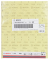 Förpackning med Bosch-sandpapper C355 P80, 50 stycken, 230x280 mm.