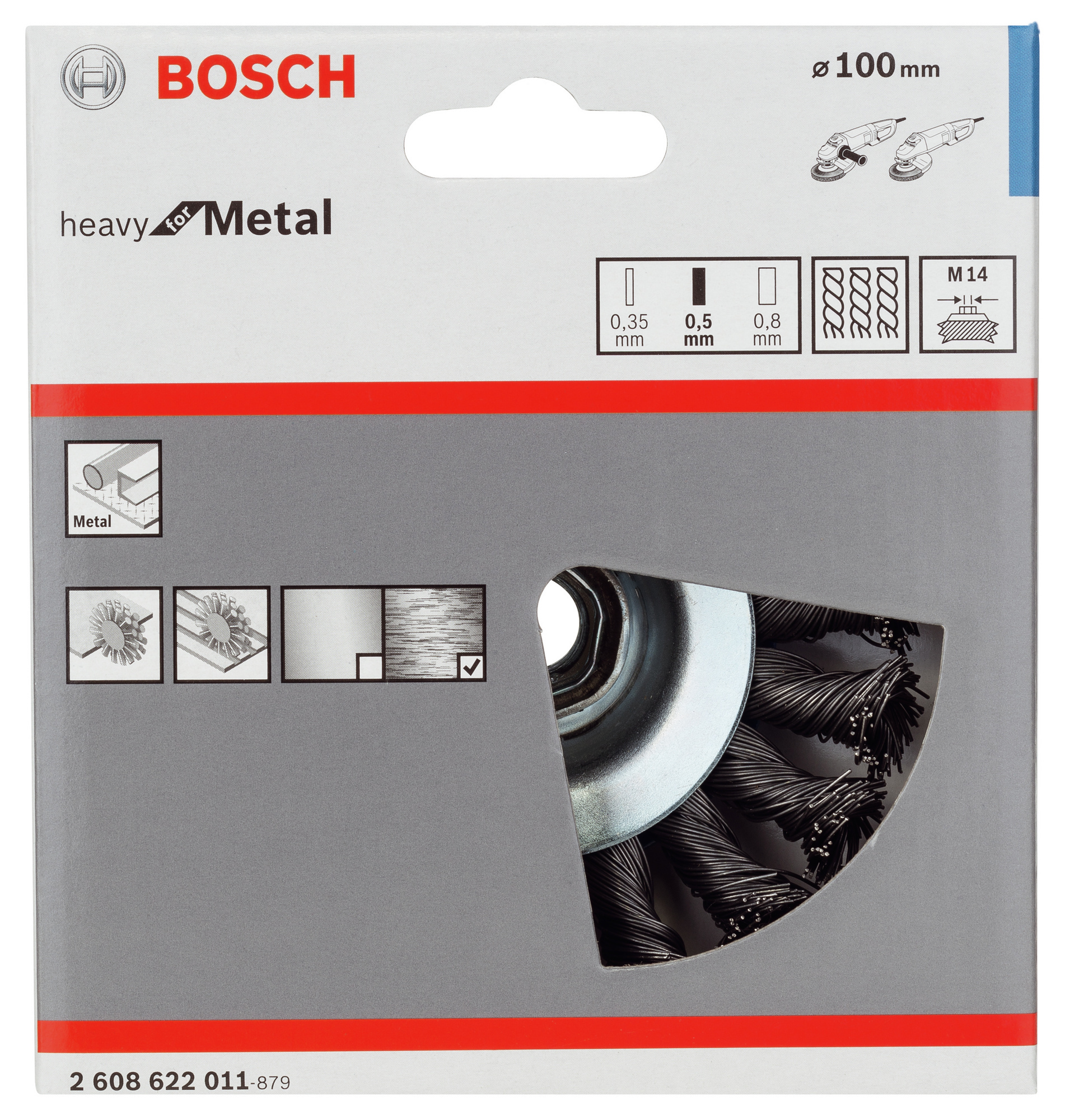 SKIVBORSTE 100X0,5MM M14  - Bosch