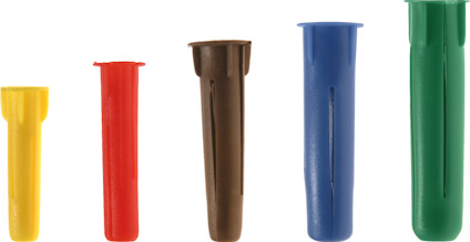 PLASTPLUGG BRUN 8X40MM 100ST