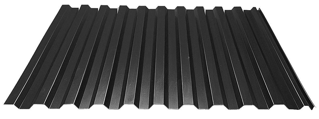 TAKPLÅT 20-105 EKONOMI SVART 78001 HC L=4000MM 25P - Plannja