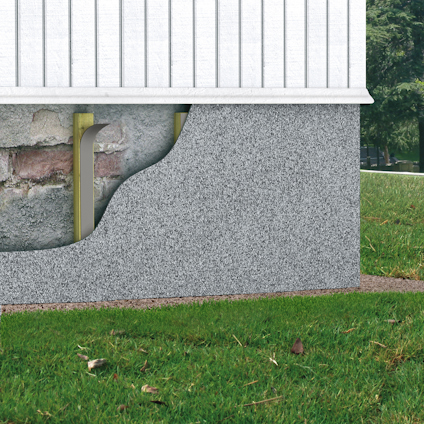 SOCKELSKIVA GRÅ 595X2395MM