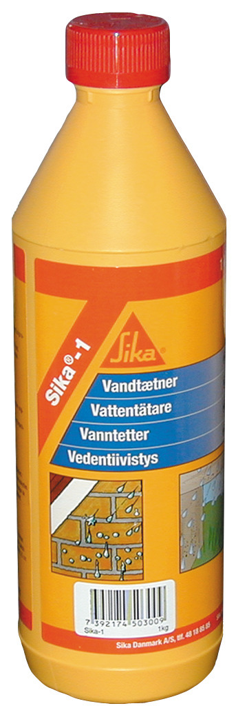 CEMENTBRUKTILLSATS SIKA-1 - Sika