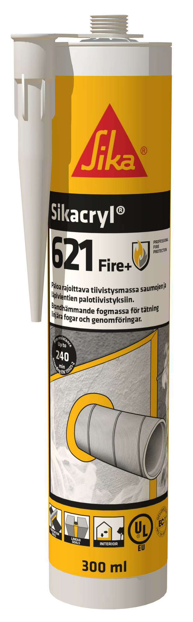 FOGMASSA SIKACRYL-621 FIRE+ - Sika