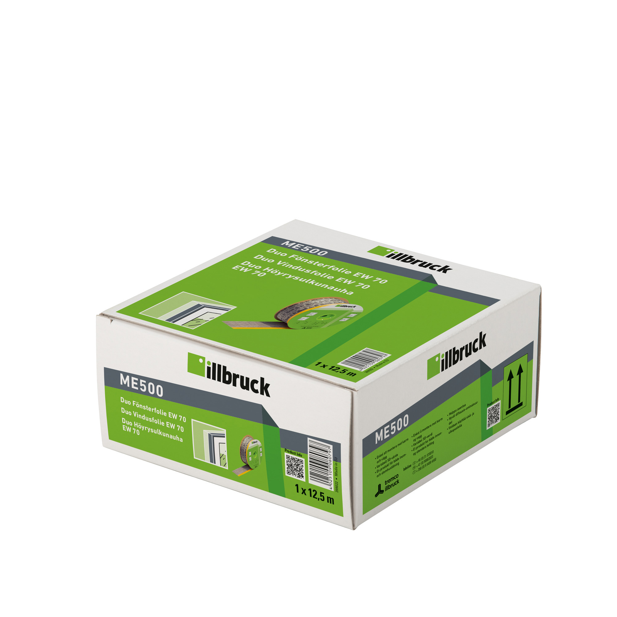 FÖNSTERFOLIE ME500 EW 70 MM 12,5 M - illbruck