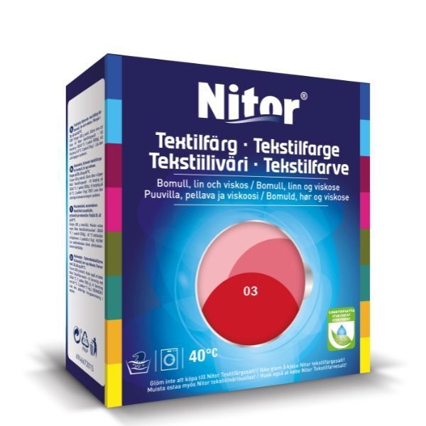 TEXTILFÄRG NITOR TOMAT 03  - 