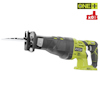 Grön och svart tigersåg med vitt blad, märkt "RYOBI" och "ONE+ 18V". Inga batterier ingår.