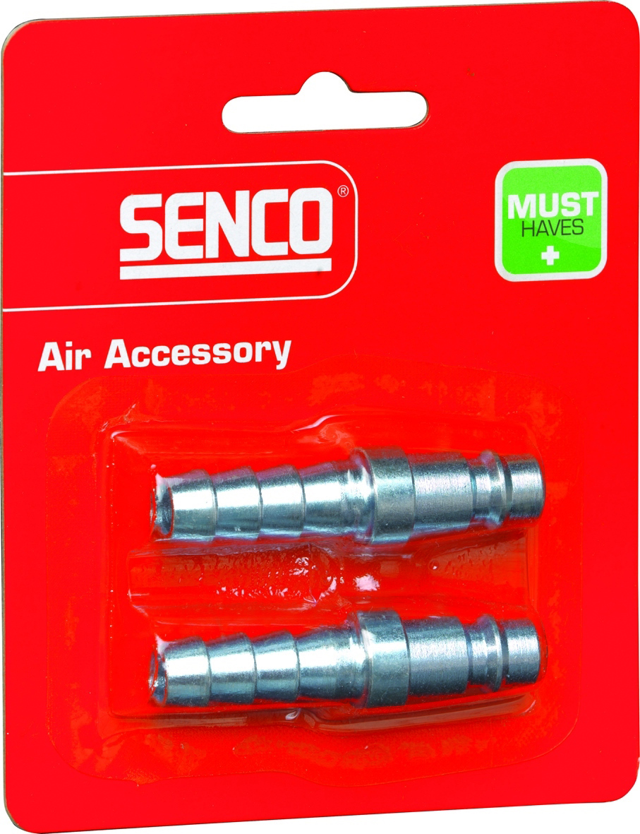 NIPPEL SLANG SENCO UNIVERSAL 8 MM 2 ST - 