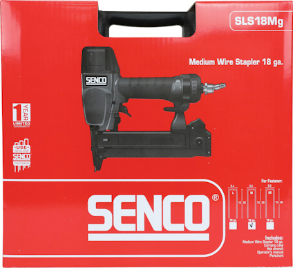 KLAMMERPISTOL SLS18MG-L SENCO LUFT 10-41 MM