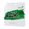 Förpackning med texten "Osmo Easy Pads" och information på flera språk, inklusive "luddfri".
