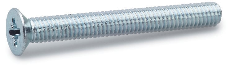 MASKINSKRUV MFX ELFÖRZINKAD MED MUTTER - FAST