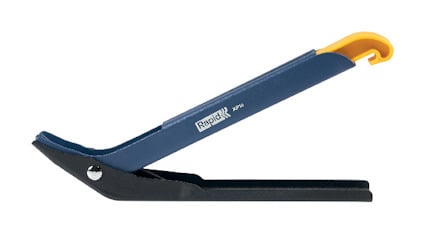 Metallexpandertång XP10 med blått handtag och gul detalj.