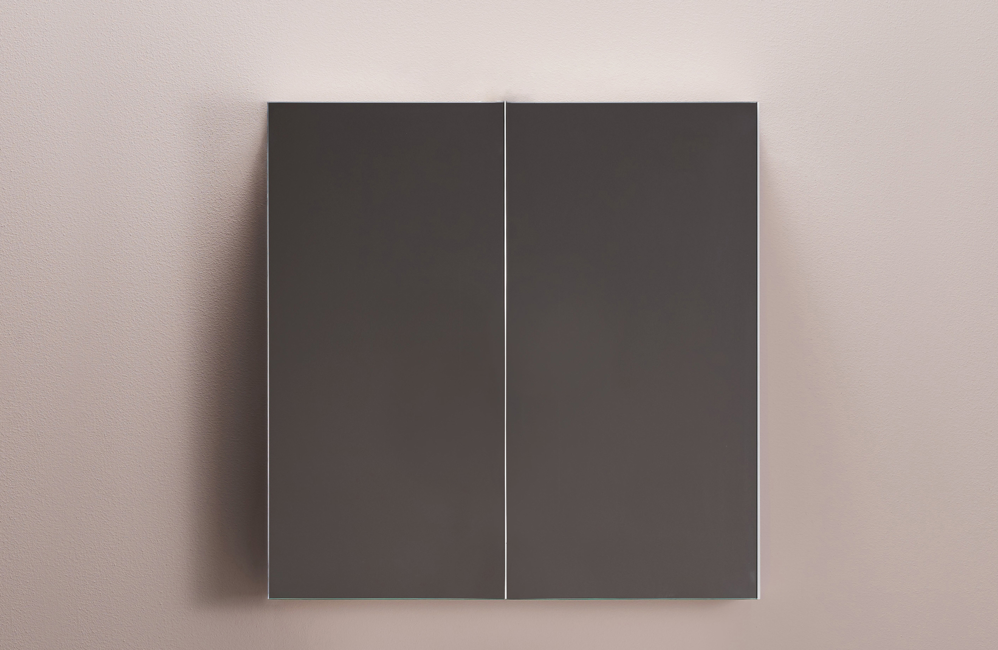 GO SPEGELSKÅP 600 SVART - Hafa