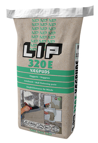 320E VÄGGSPACKEL 20 KG - LIP