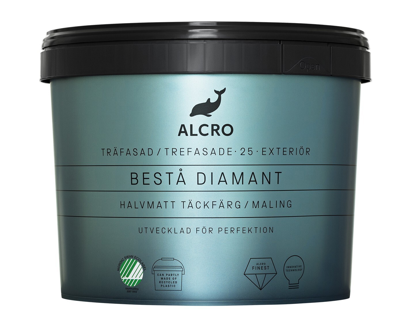 TRÄFASADFÄRG BESTÅ DIAMANT VIT3L - Alcro