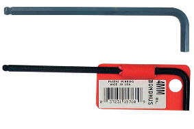 SEXKANTNYCKEL BL MED KULA, MM - Bondhus