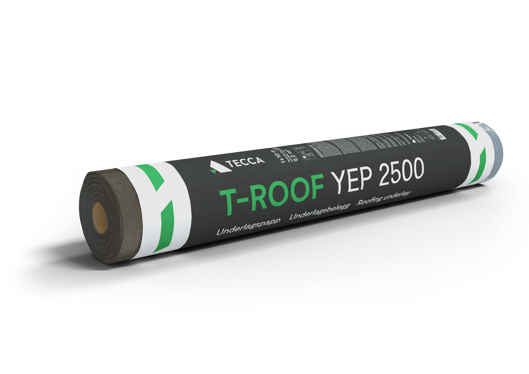 UNDERLAGSPAPP T-ROOF YEP 2500 0,1 X 10 M - TECCA