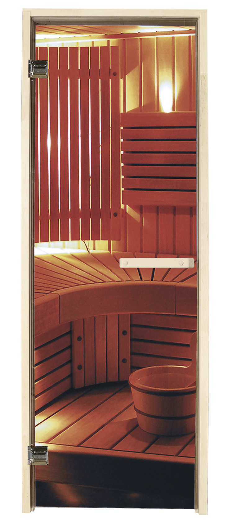 BASTUDÖRR GLAS MED ASPKARM - Exacta