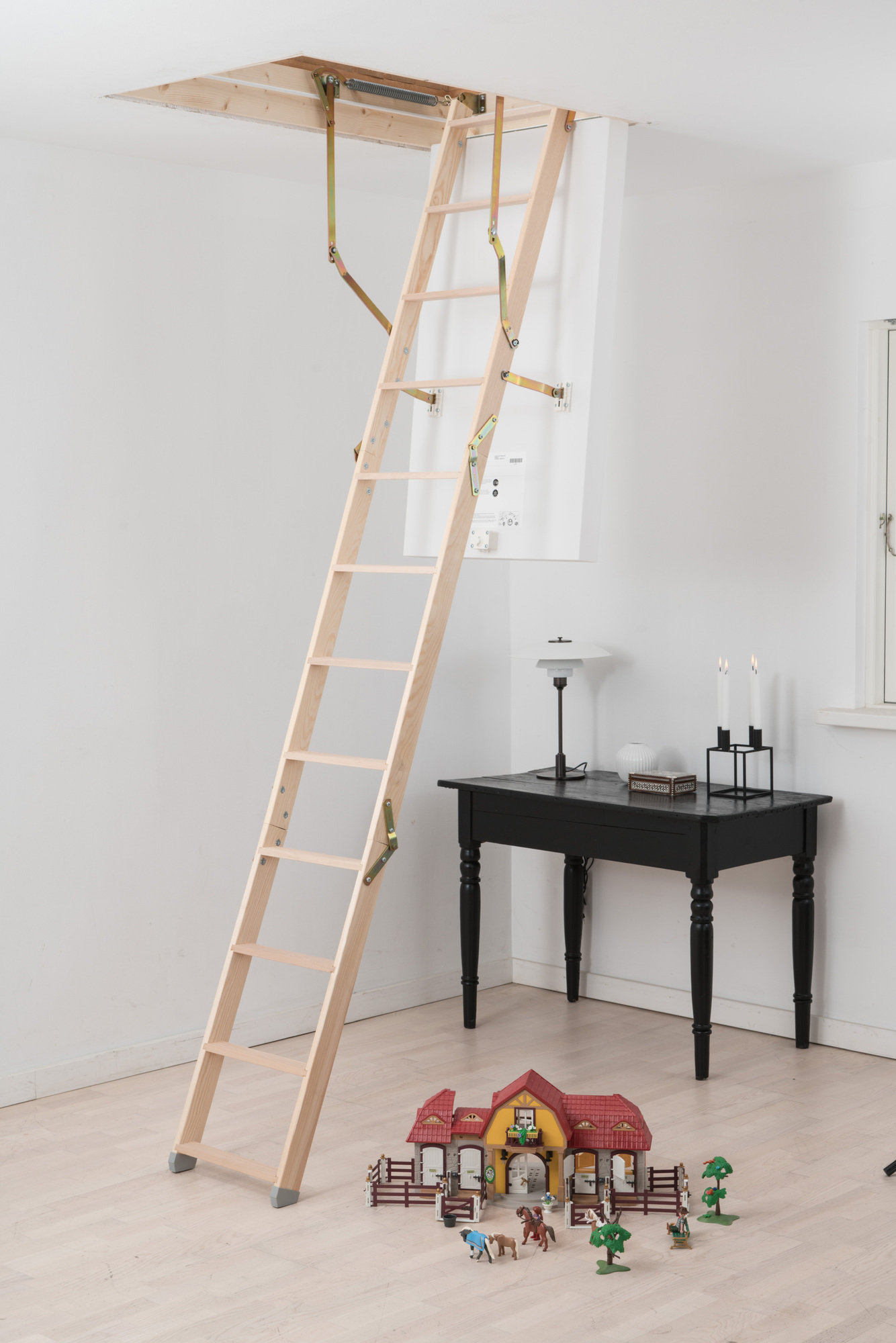 VINDSTRAPPA CLICKFIX® 76 VITMÅLAD - Dolle