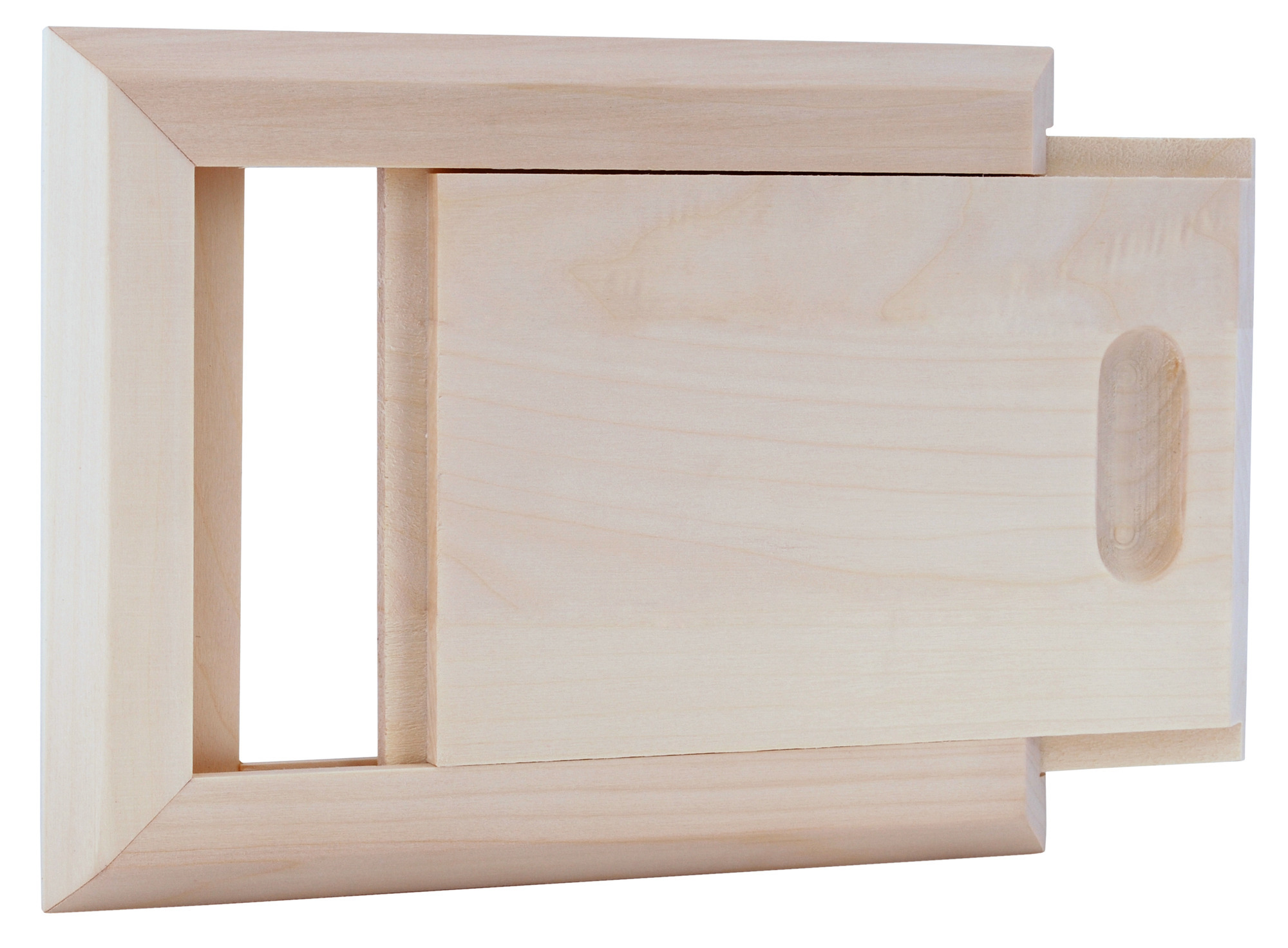 SKJUTVENTIL 220X175 MM BASTU TILLBEHÖR - Exacta