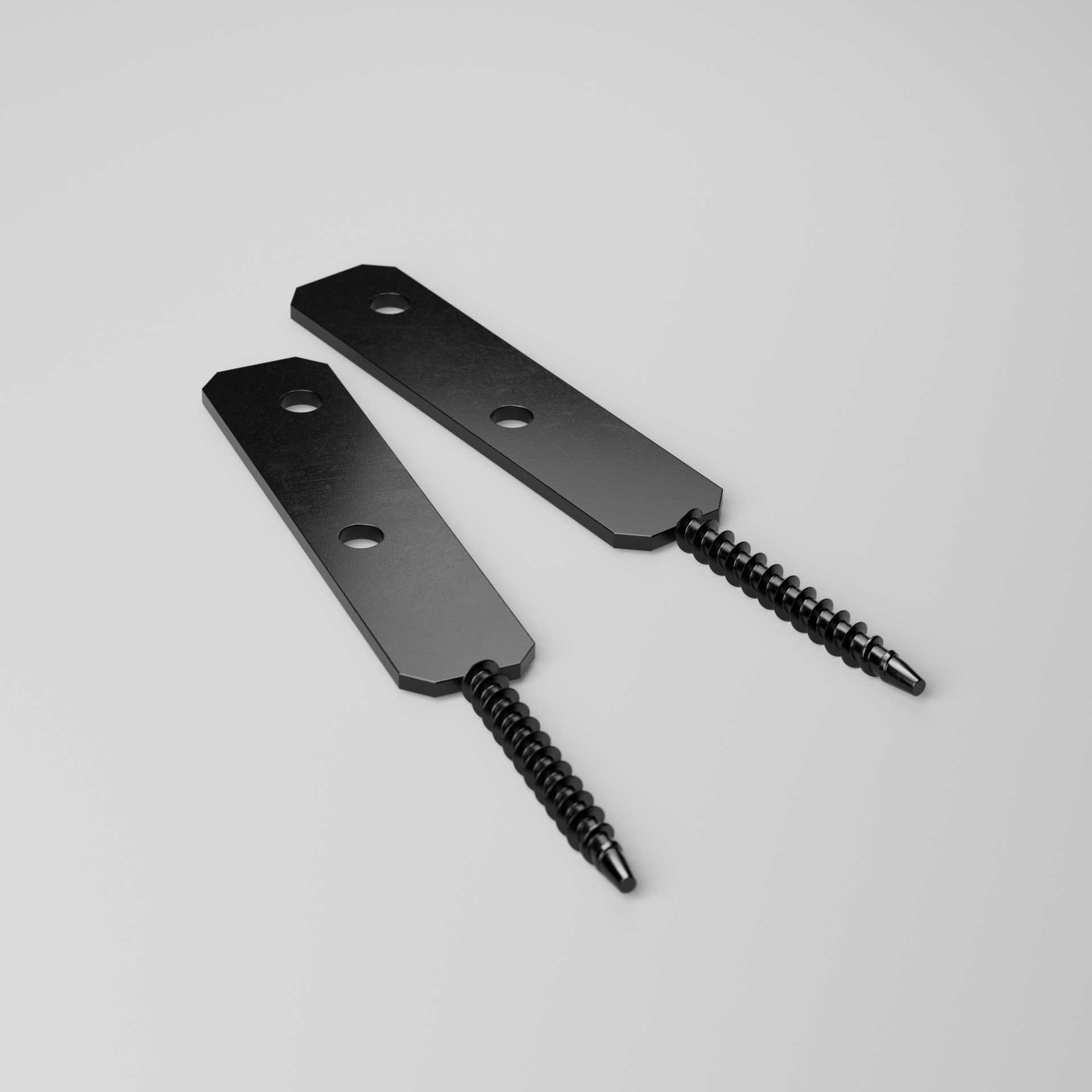 MONTERINGSBLECK METALL, 110X16X2, 1 PAR - 