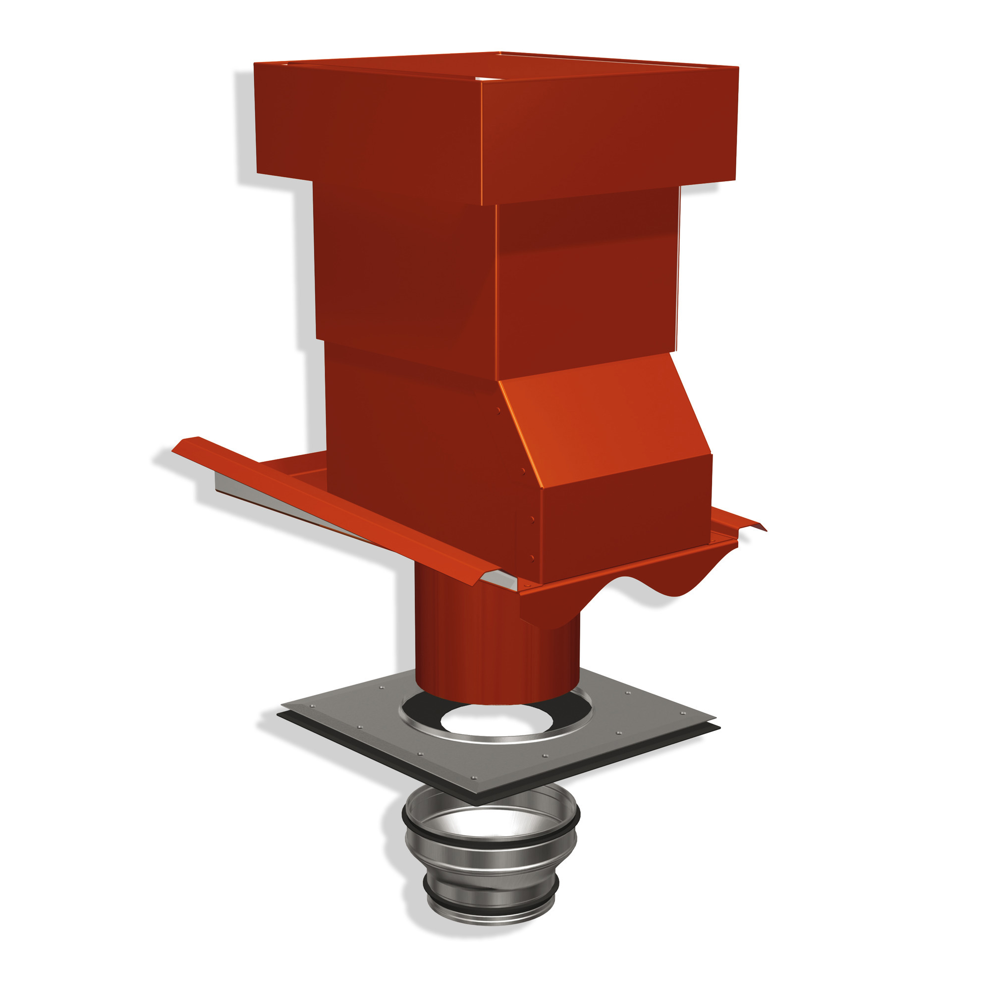 VENTILATIONSHUV 2-KUPIG ISOLERAD 1-KANAL 160/125 - Benders