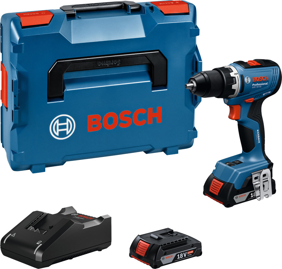 SKRUVDRAGARE GSR 18V-65 2X5AH L-BOXX - Bosch