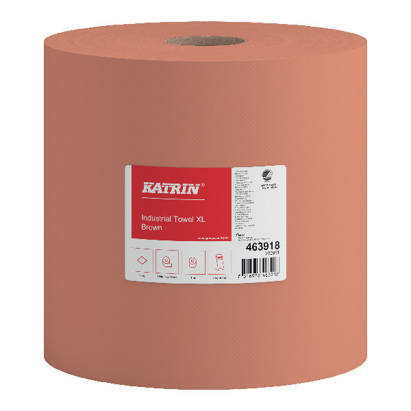 TORKPAPPER INDUSTRI XL BROWN - Katrin