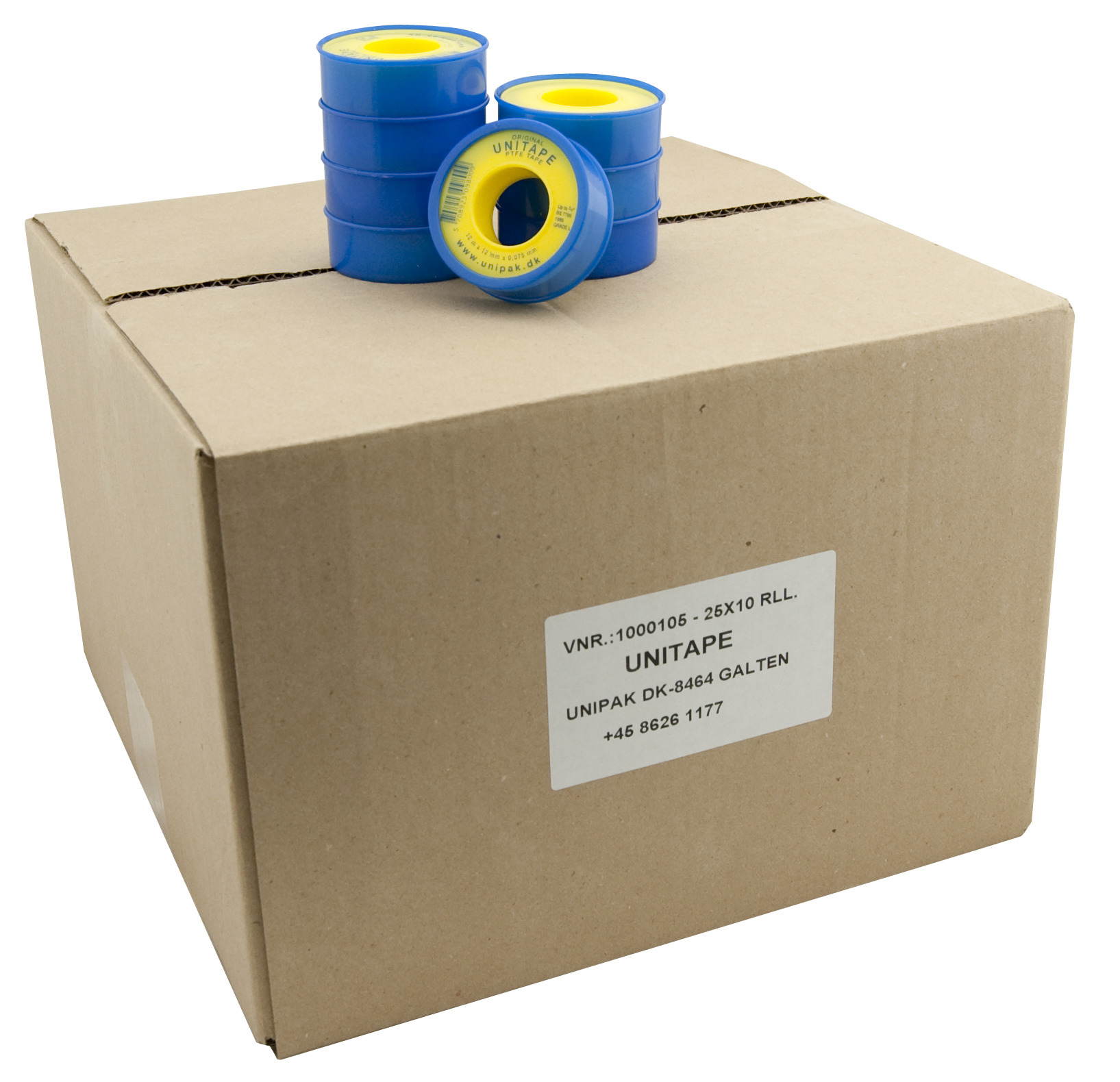 GÄNGTÄTNINGSTEJP UNITAPE, UNIPAK - Unipak