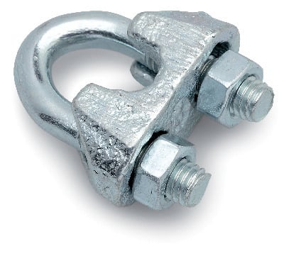 WIREKLAMMER (LINLÅS/BYGELLÅS) FÖRZINKAD - Bårebo