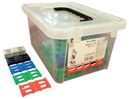 PALLNINGSBRICKA BRICKMIX 45X80MM 160 ST