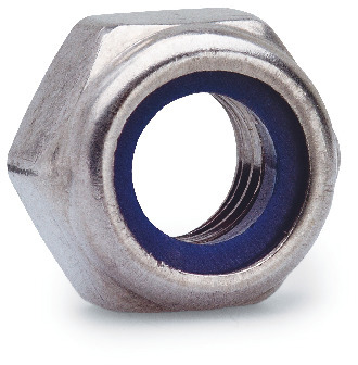 LÅSMUTTER NYLOC-M ROSTFRI SYRAFAST A4 - FAST