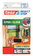 INSEKTSNÄT OPEN/CLOSE FÖNSTER ANTRACIT - Tesa