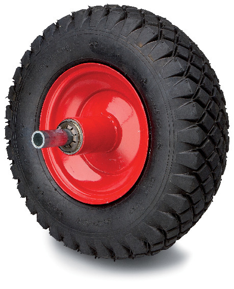 LUFTGUMMIHJUL FÖR GENOMGÅENDE AXEL - Hörby Bruk