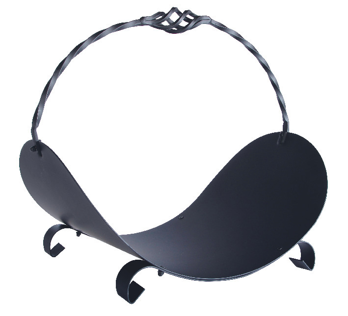 VEDKORG SMIDE NILS SVART - Vastbo Products