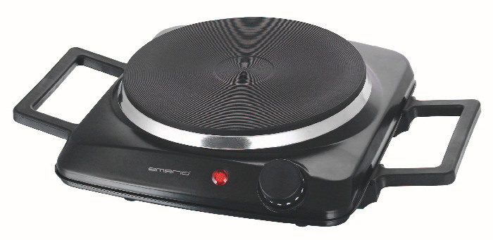 KOKPLATTA ENKEL 1500W SVART - Emerio