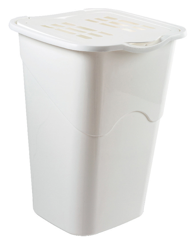 TVÄTTKORG 50 L VIT - Nordiska Plast