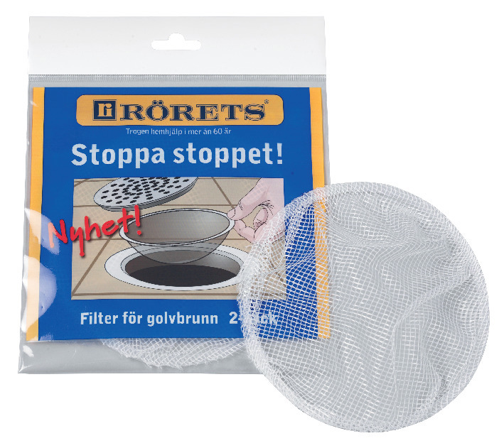 GOLVBRUNNSFILTER DIAM 15CM 2-PACK - Rörets