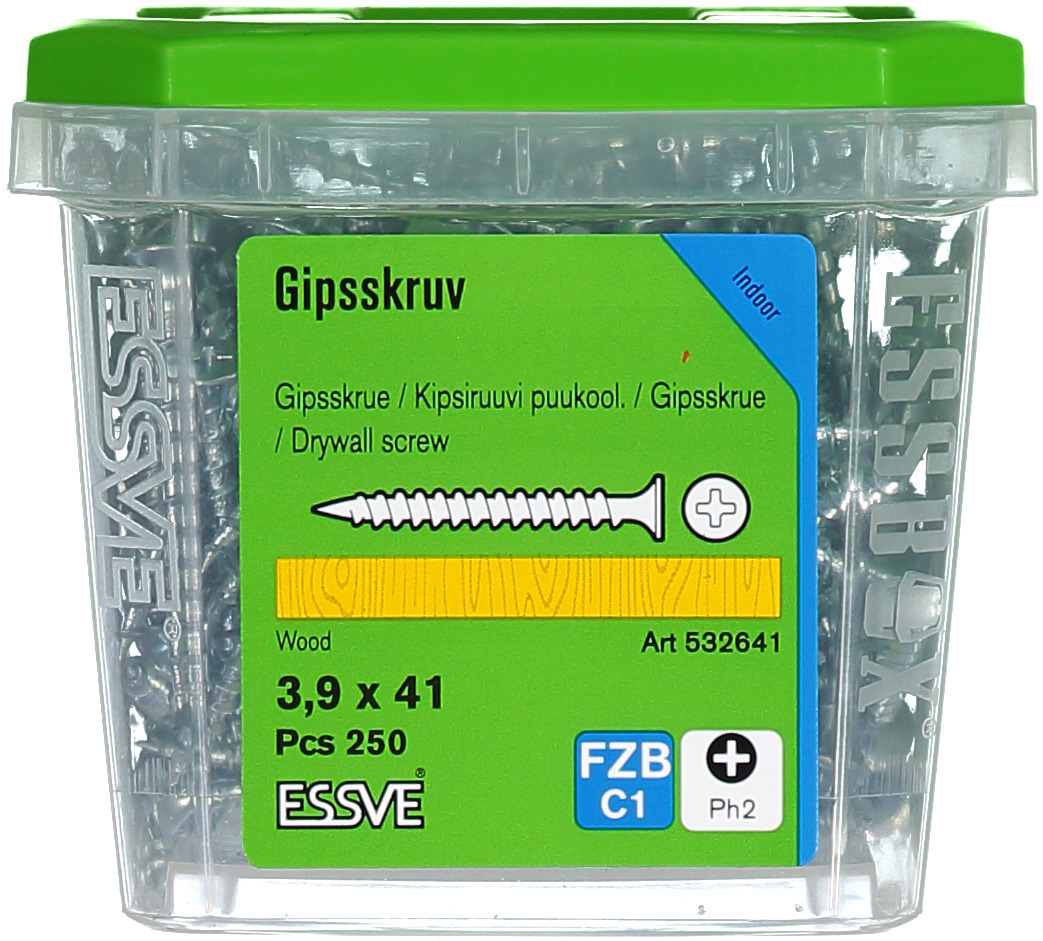 GIPSSKRUV FZB 3,9X41 MM - ESSVE